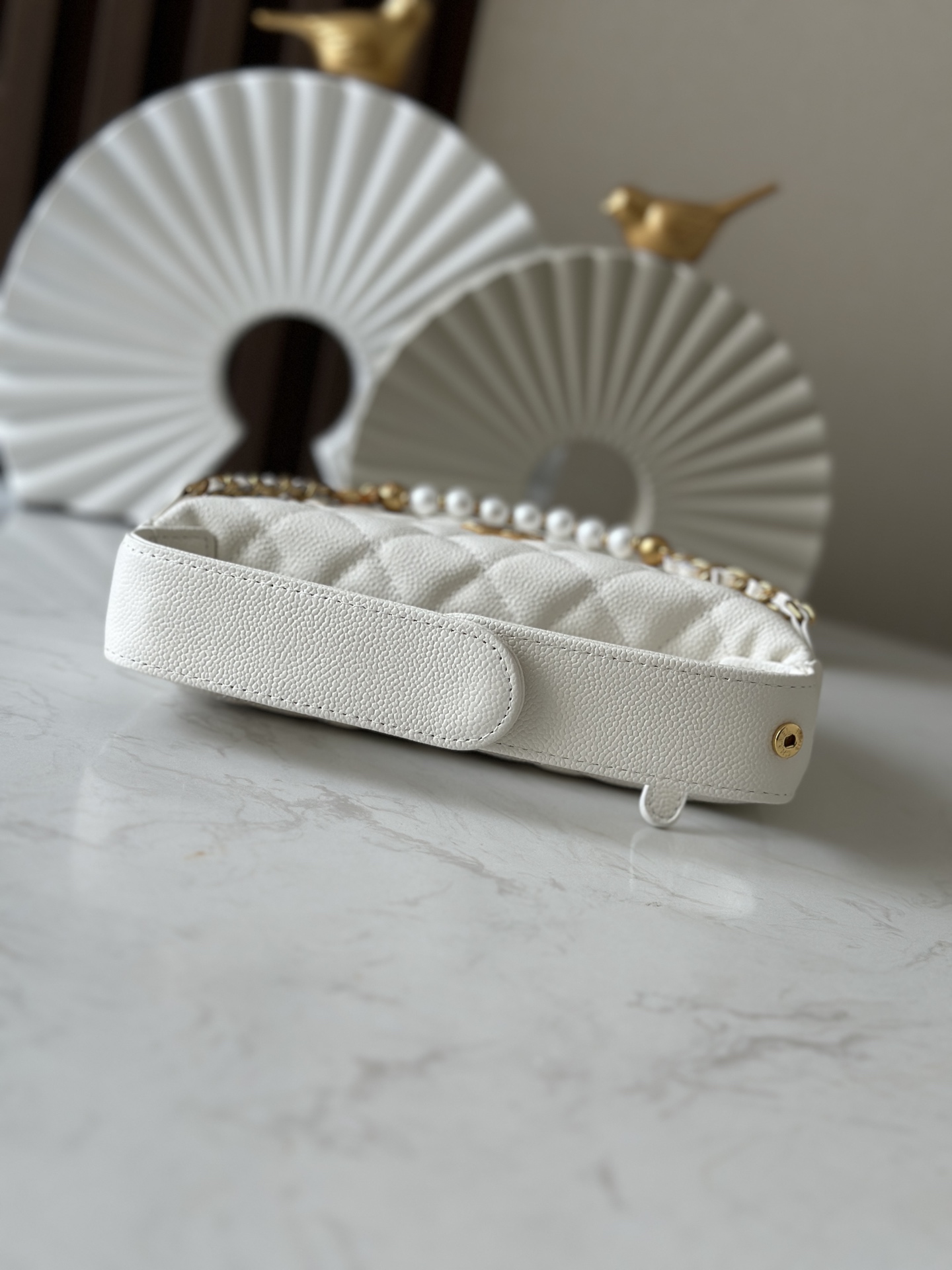 Chanel 샤넬 진주 훌라후프 클러치백 가방