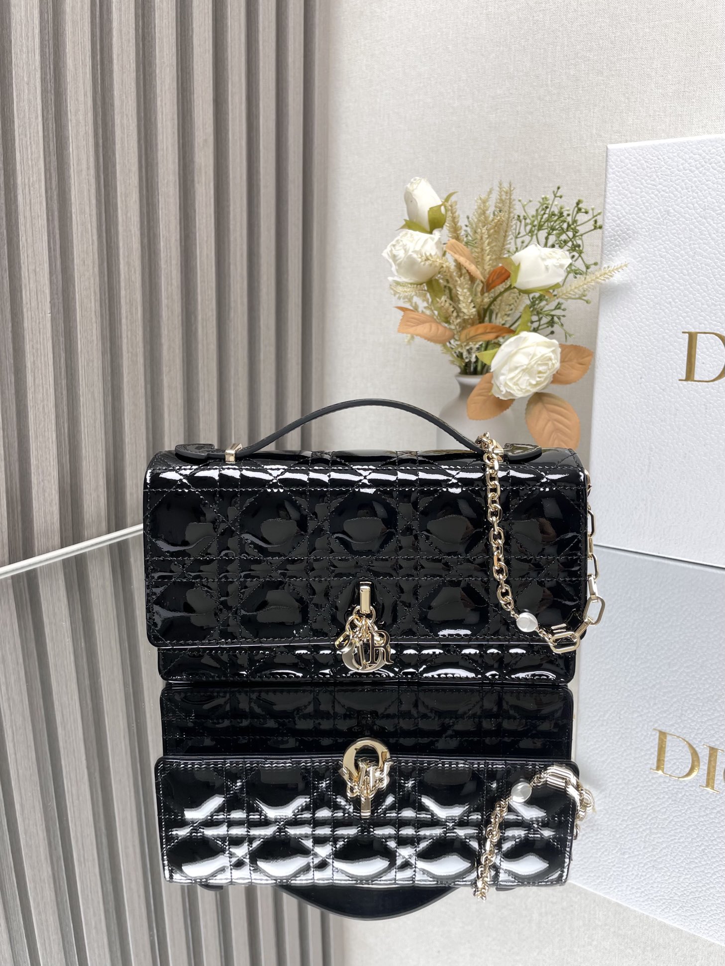 Lady Dior CD 디올 진주 클러치백 숄더백 가방