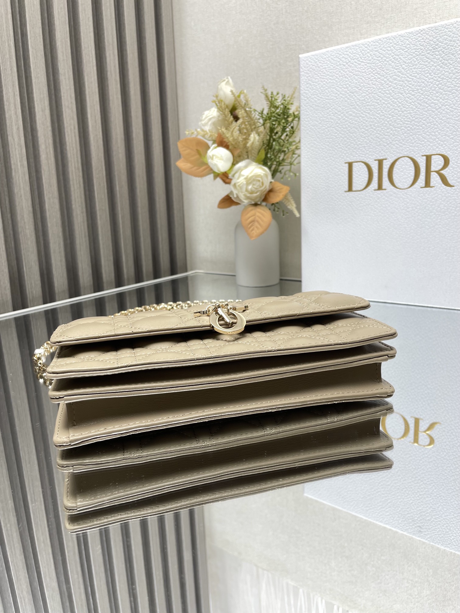 Lady Dior CD 디올 진주 클러치백 숄더백 가방