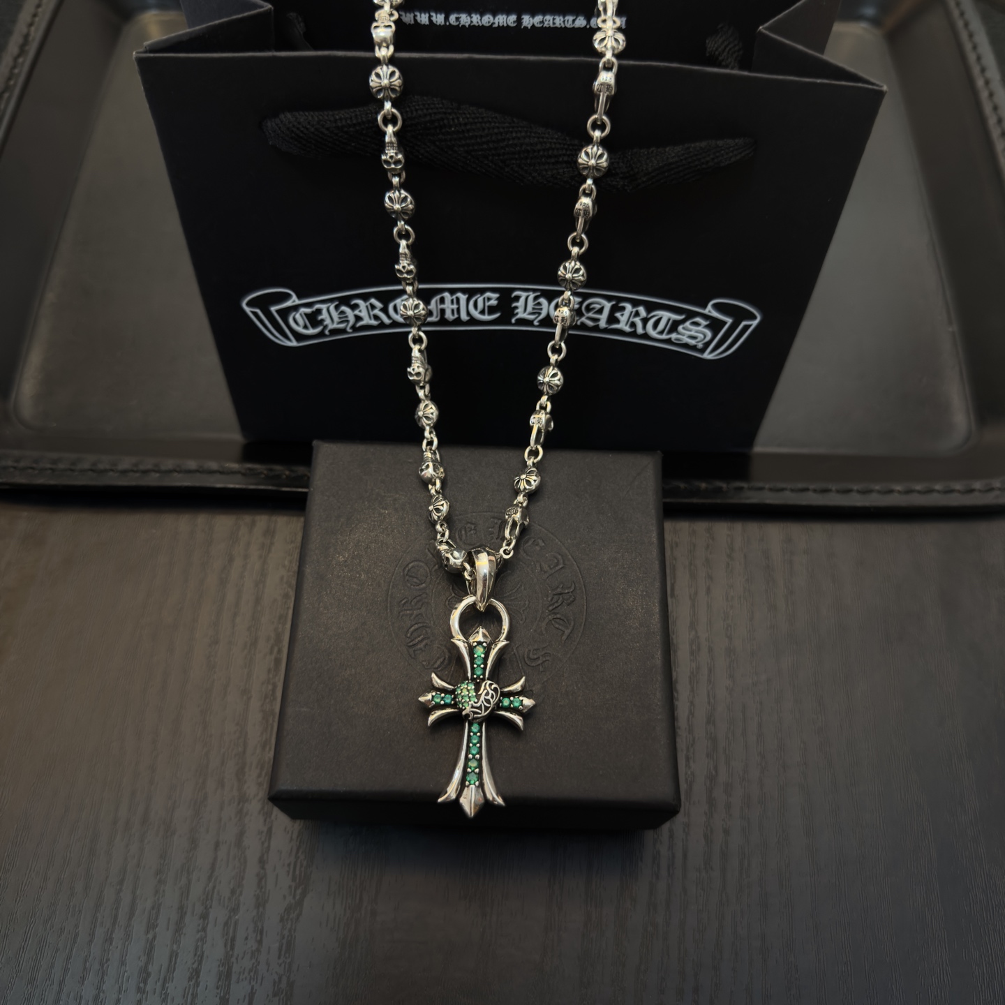 Chrome Hearts CH 크롬하츠 십자가 목걸이