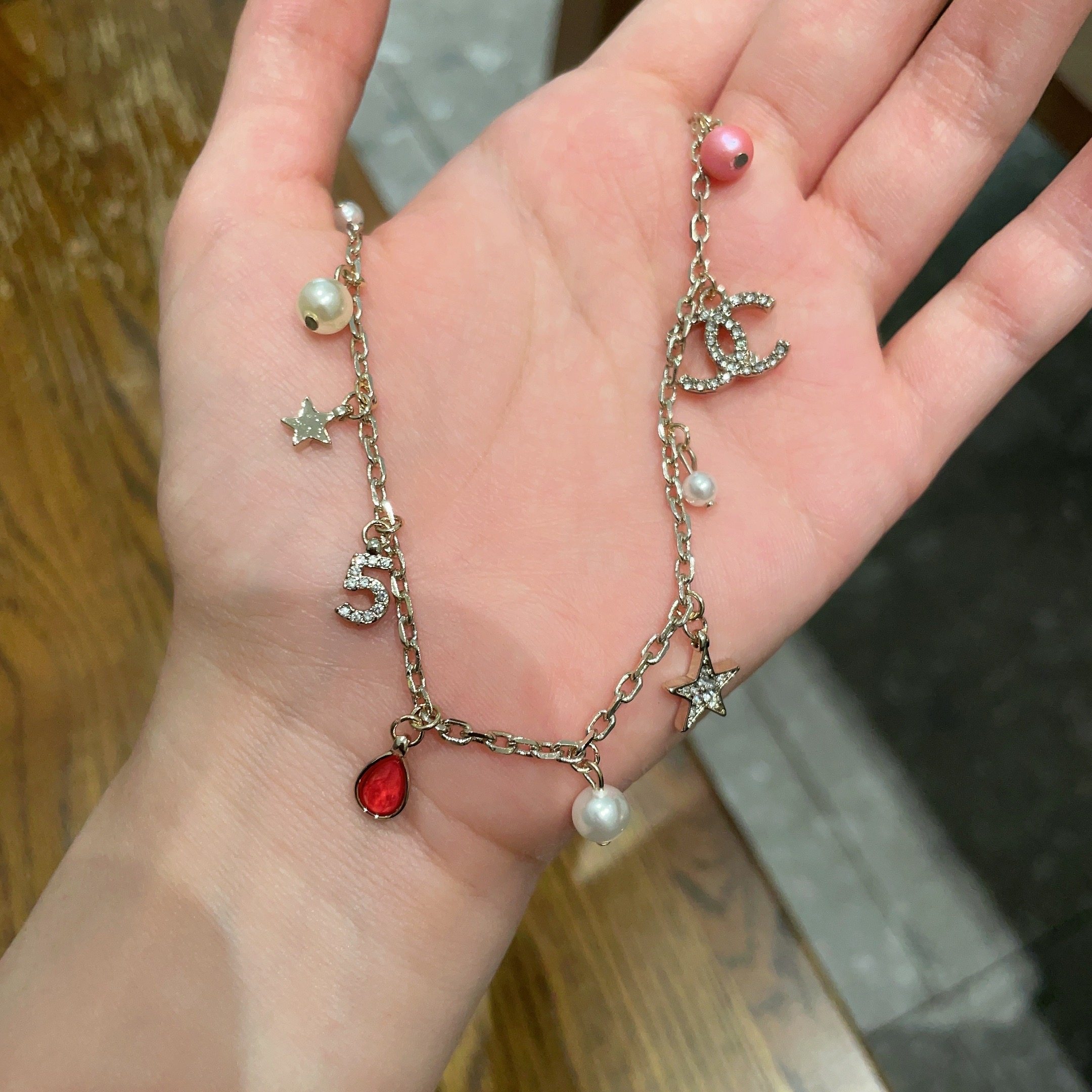 Chanel 샤넬 레터 이어링 목걸이