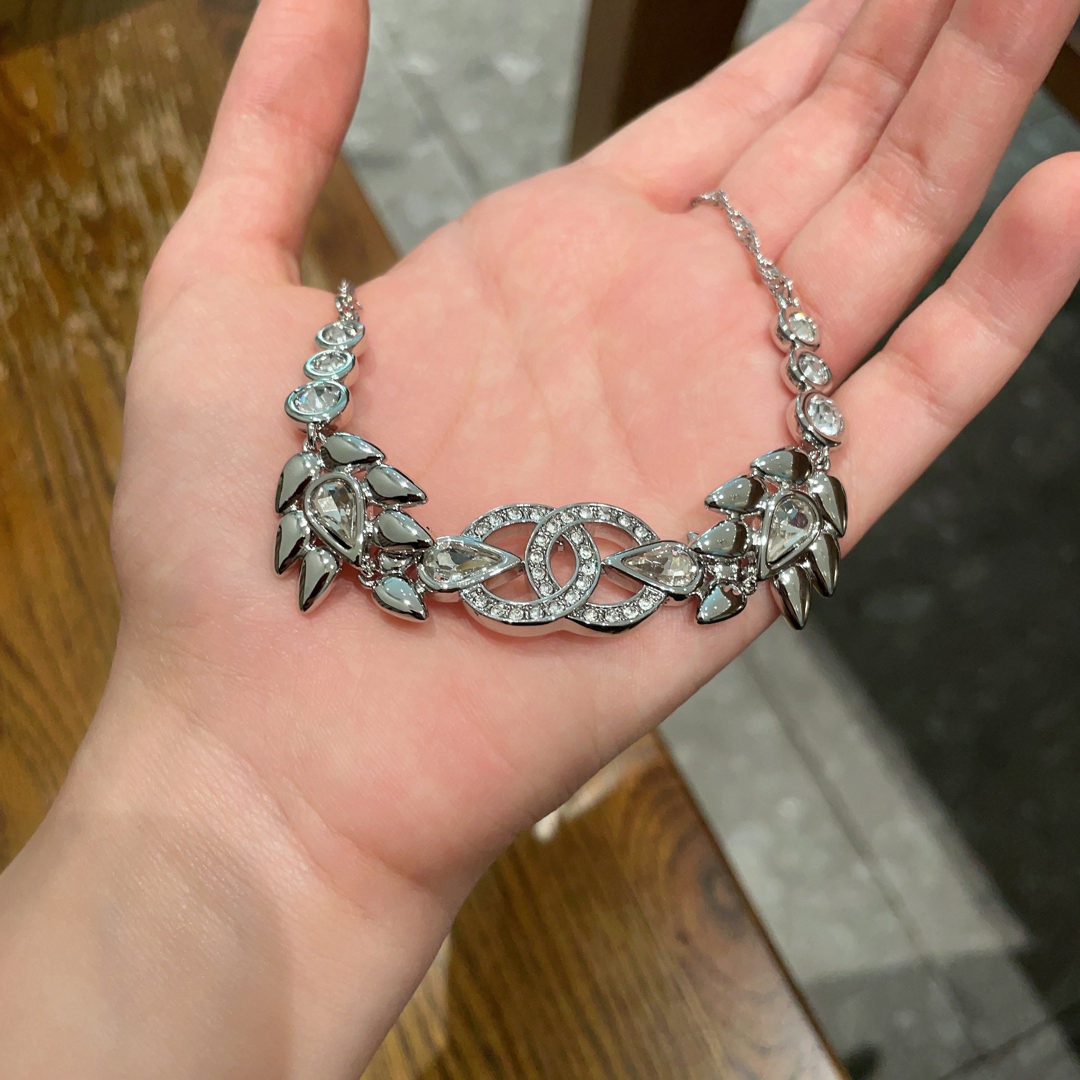 Chanel 샤넬 레터 이어링 목걸이