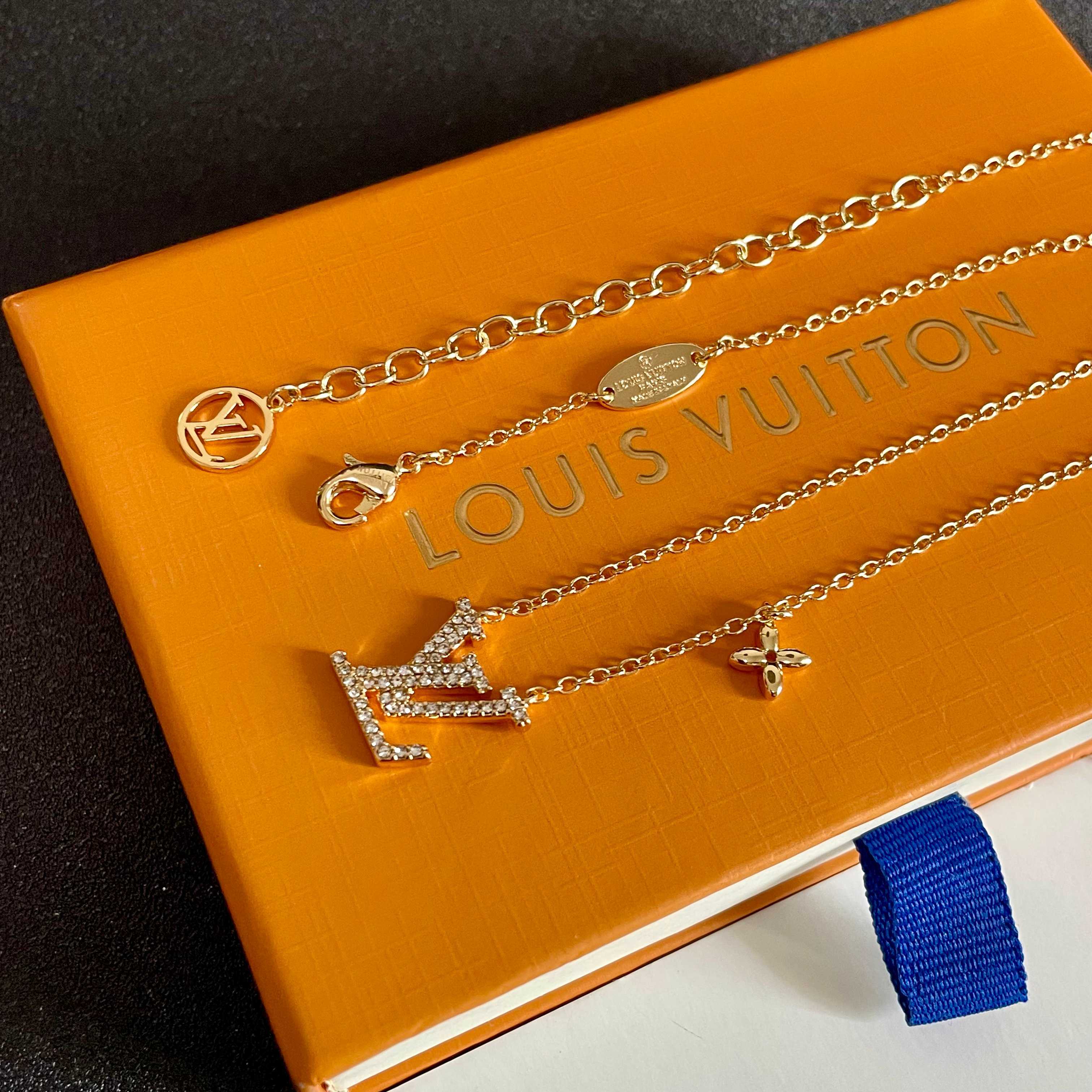 Louis Vuitton 루이비통 LV 더블 플라워 목걸이