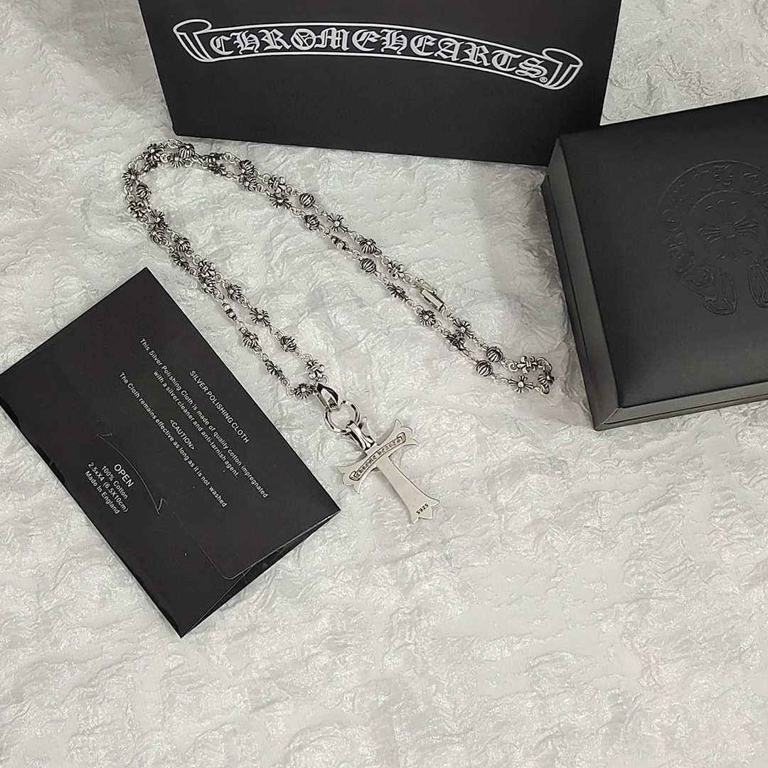 Chrome Hearts CH 크롬하츠 멀티 엘리먼트 체인 목걸이