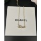 Chanel 샤넬 더블 C 큐빅 스타 펜던트 네크리스 목걸이