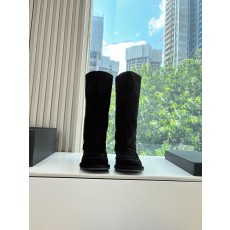 Chanel 샤넬 로고 라이더 부츠 신발