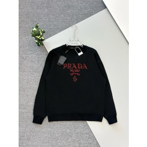 PRADA 프라다 자수 맨투맨 티셔츠 의류