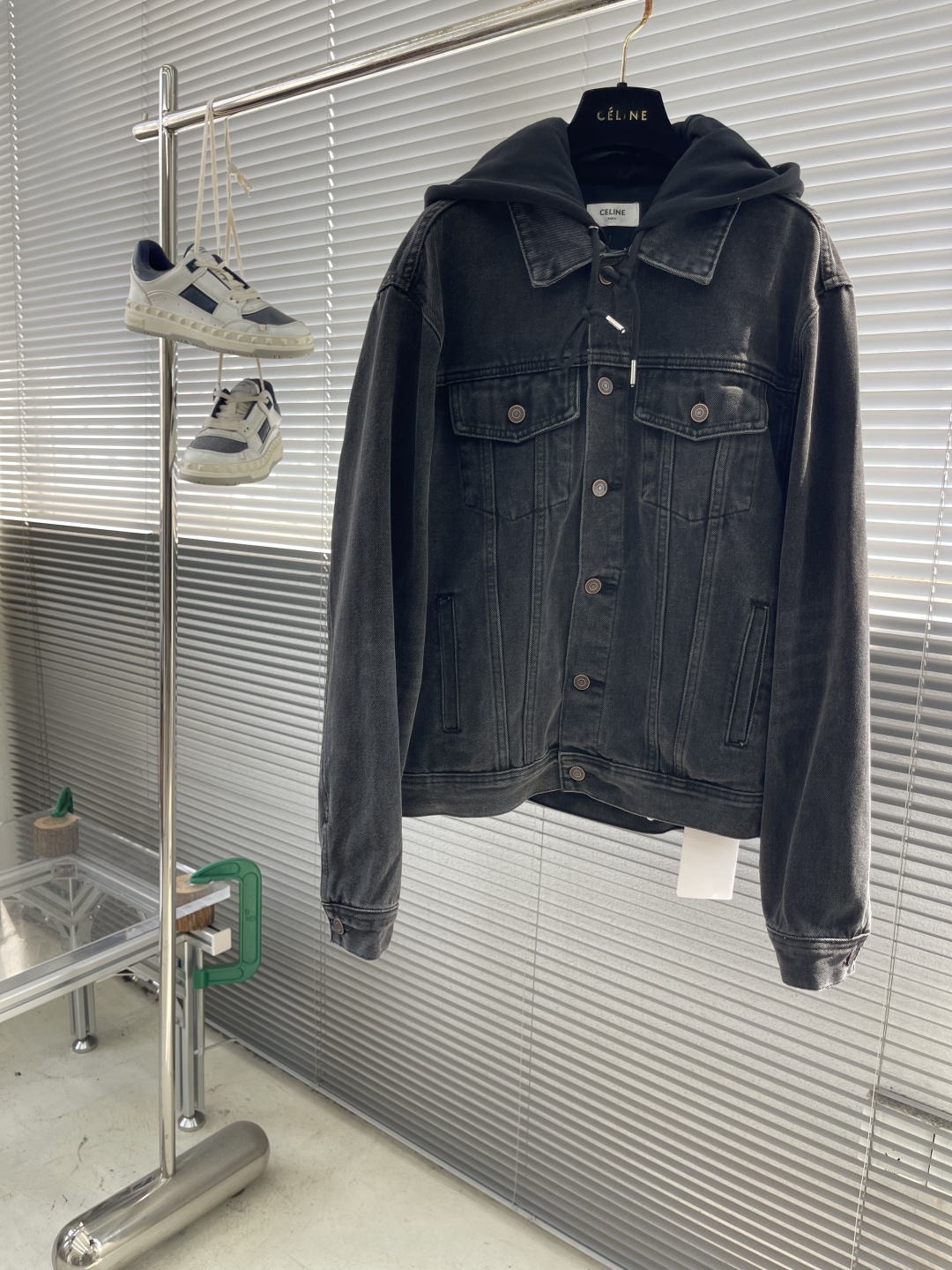 Celine 셀린느 후드 데님 재킷 의류