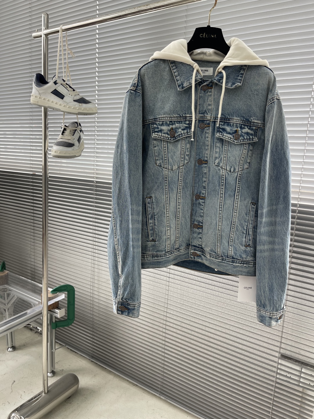 Celine 셀린느 후드 데님 재킷 의류