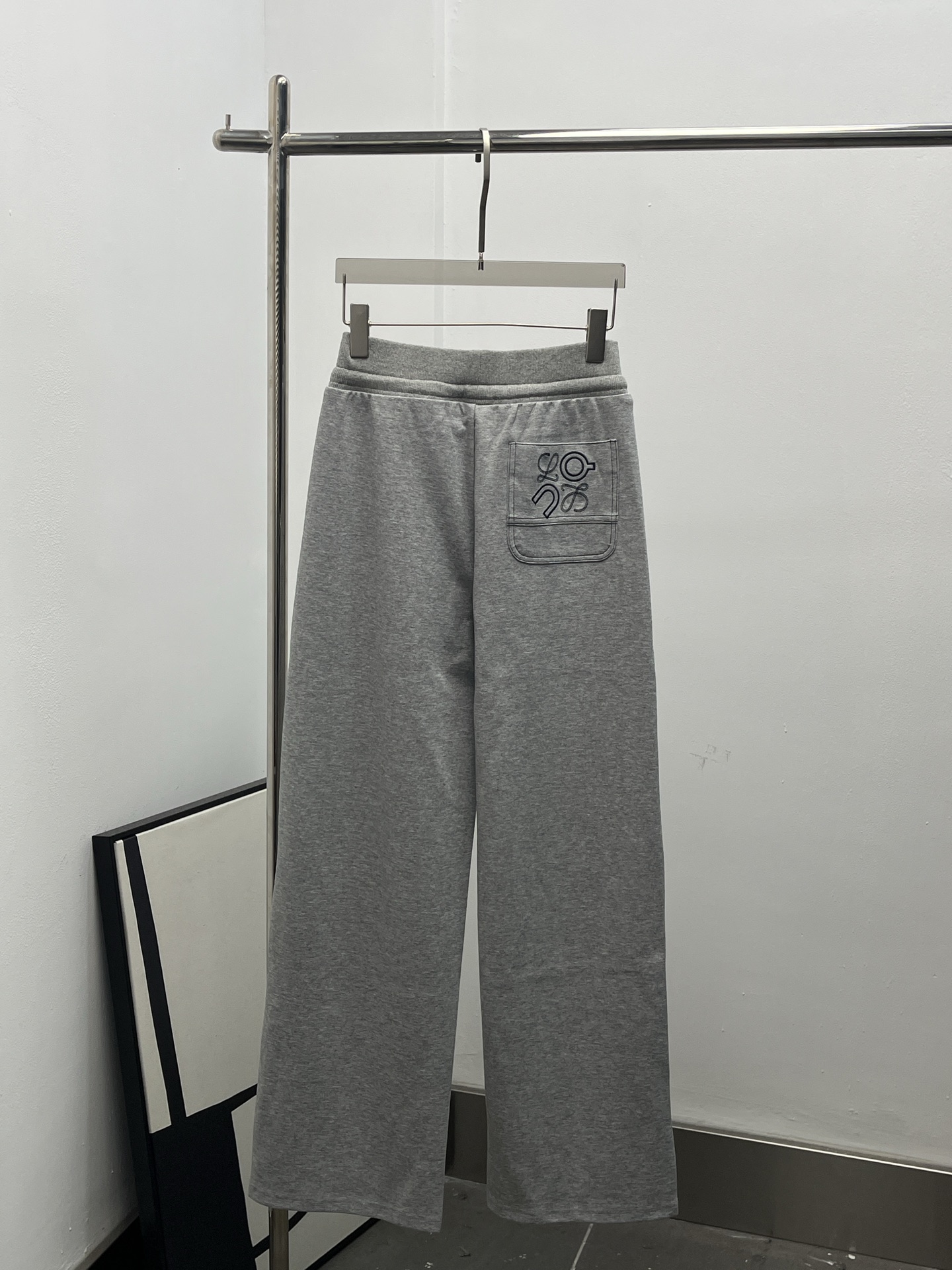 Loewe 로에베 배색 스트링 와이드 팬츠 바지 의류