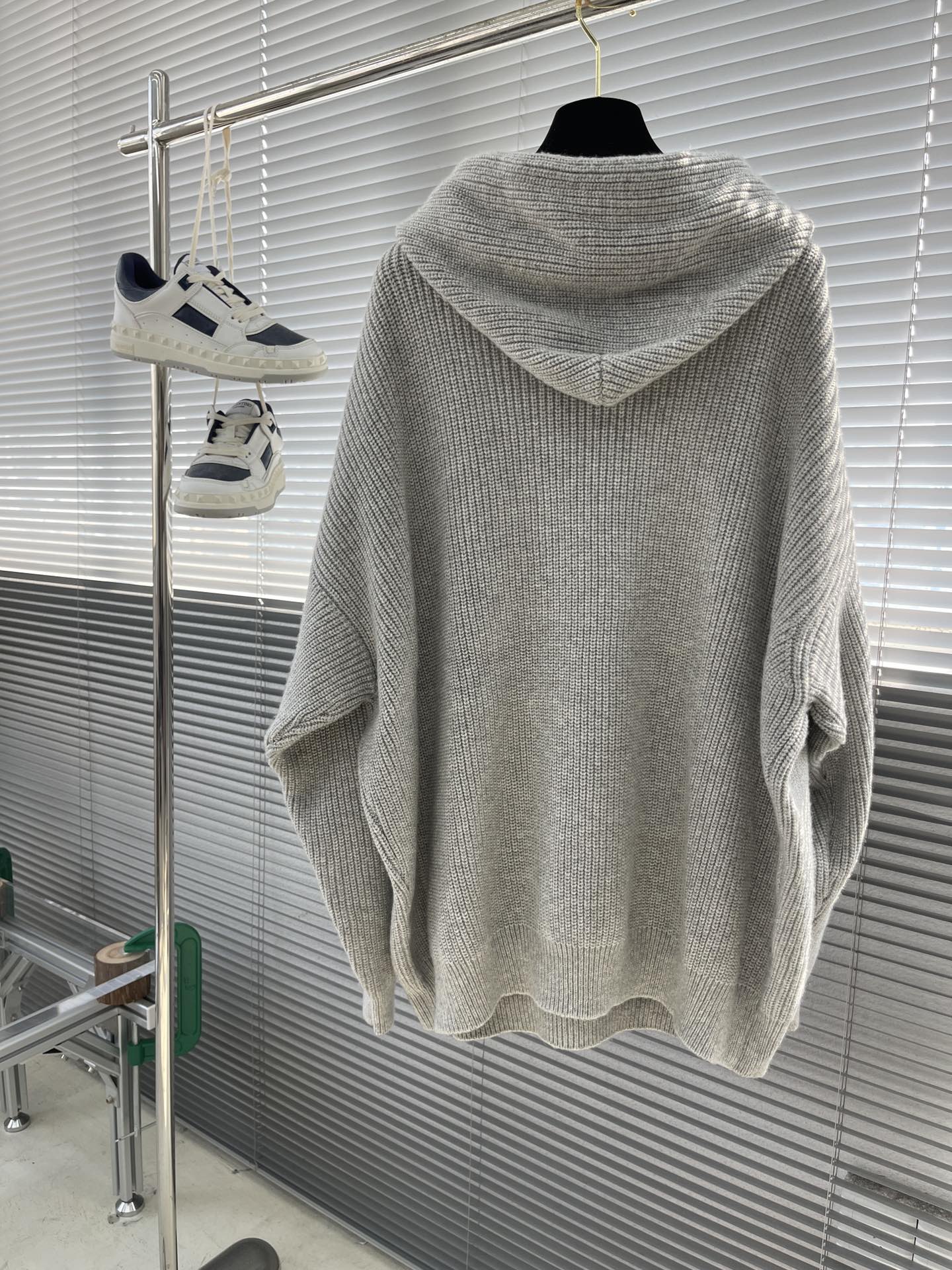 Celine 셀린느 로고 패치 자수 후드 니트 의류