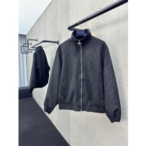 LV 루이비통 모노그램 올오버 자카드 플라이트 재킷 의류