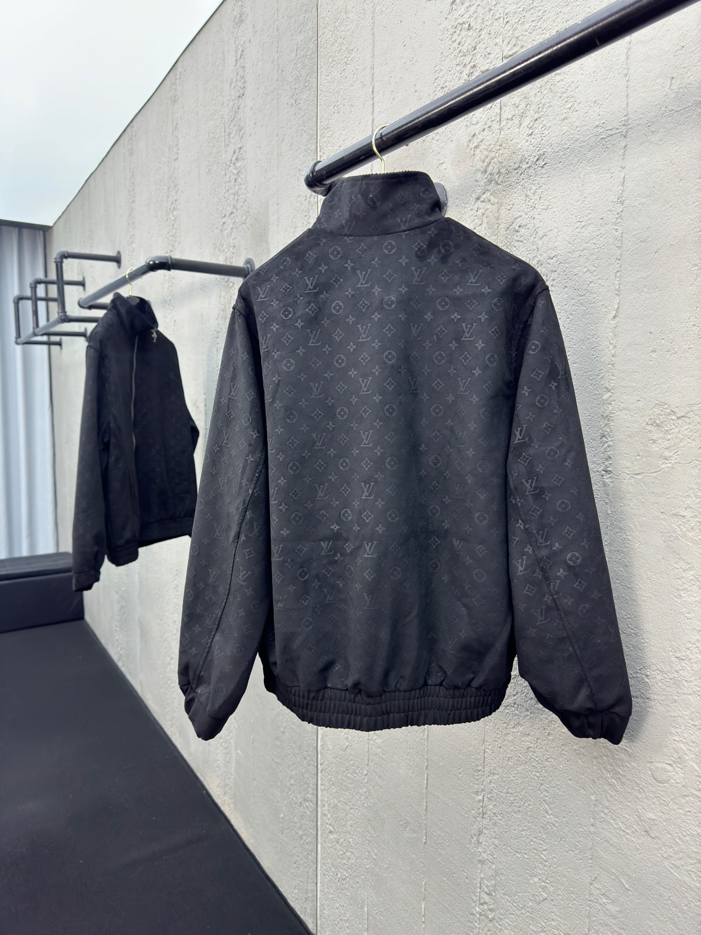 LV 루이비통 모노그램 올오버 자카드 플라이트 재킷 의류