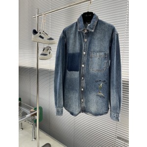 Dior CD 디올 자수 데님 재킷 의류