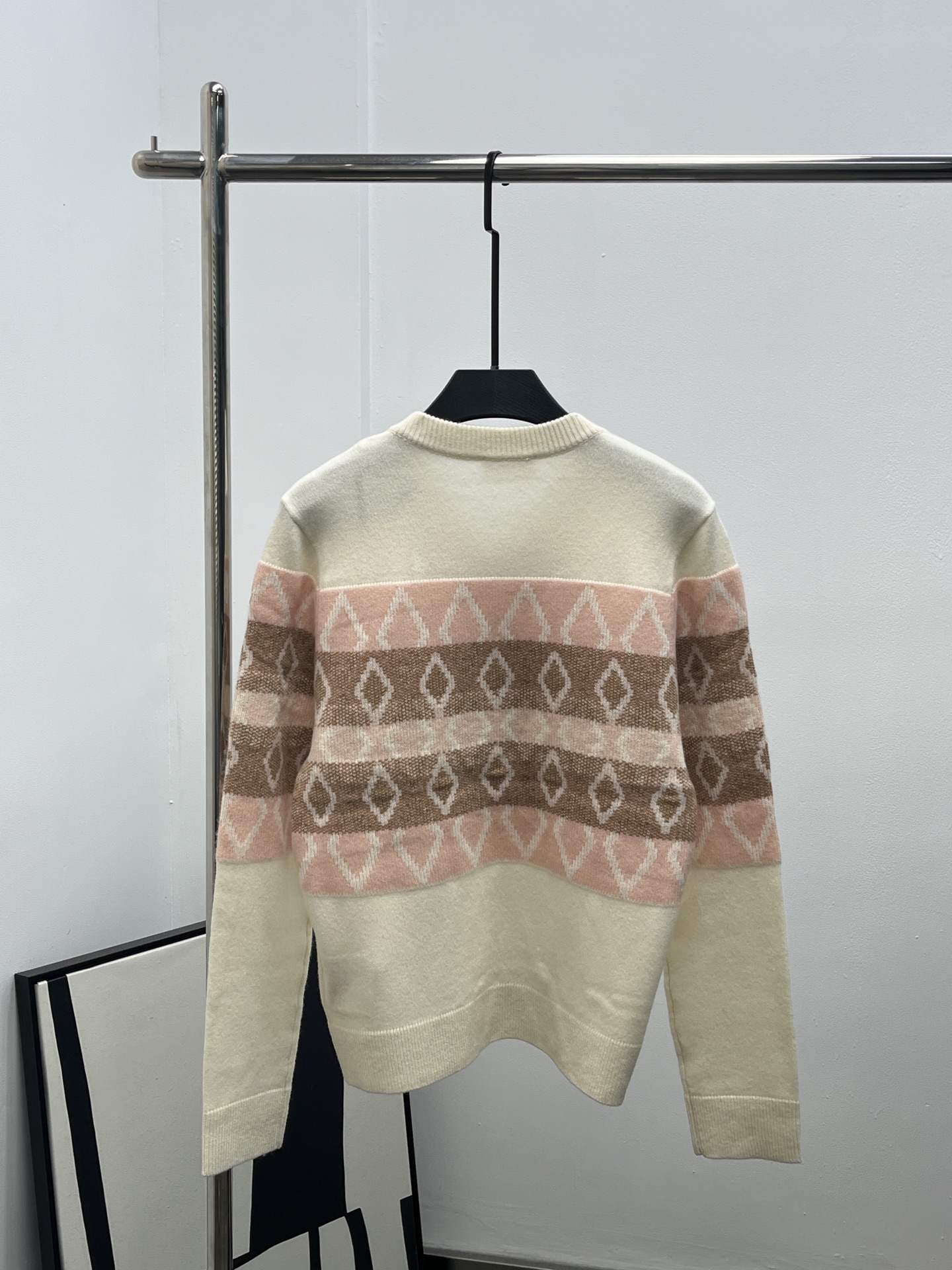 Moncler 몽클레어 몽클레르 다이아 자카드 브이넥 니트 의류