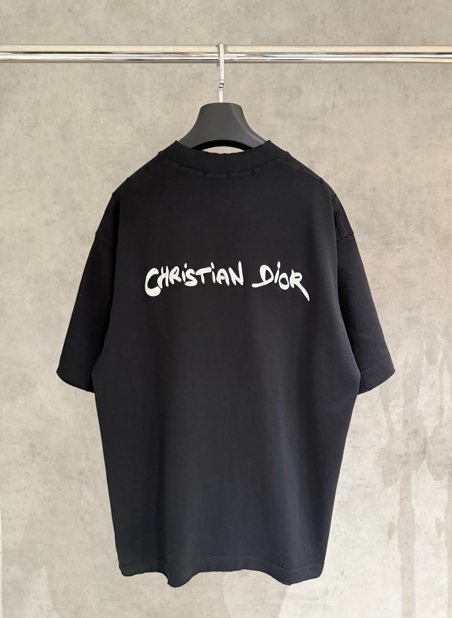 DIOR CD 디올 자수 반팔 티셔츠 의류