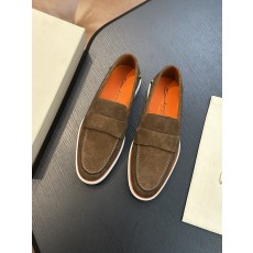 Santoni 산토니 남성 수제 송아지 가죽 슈즈 로퍼 신발