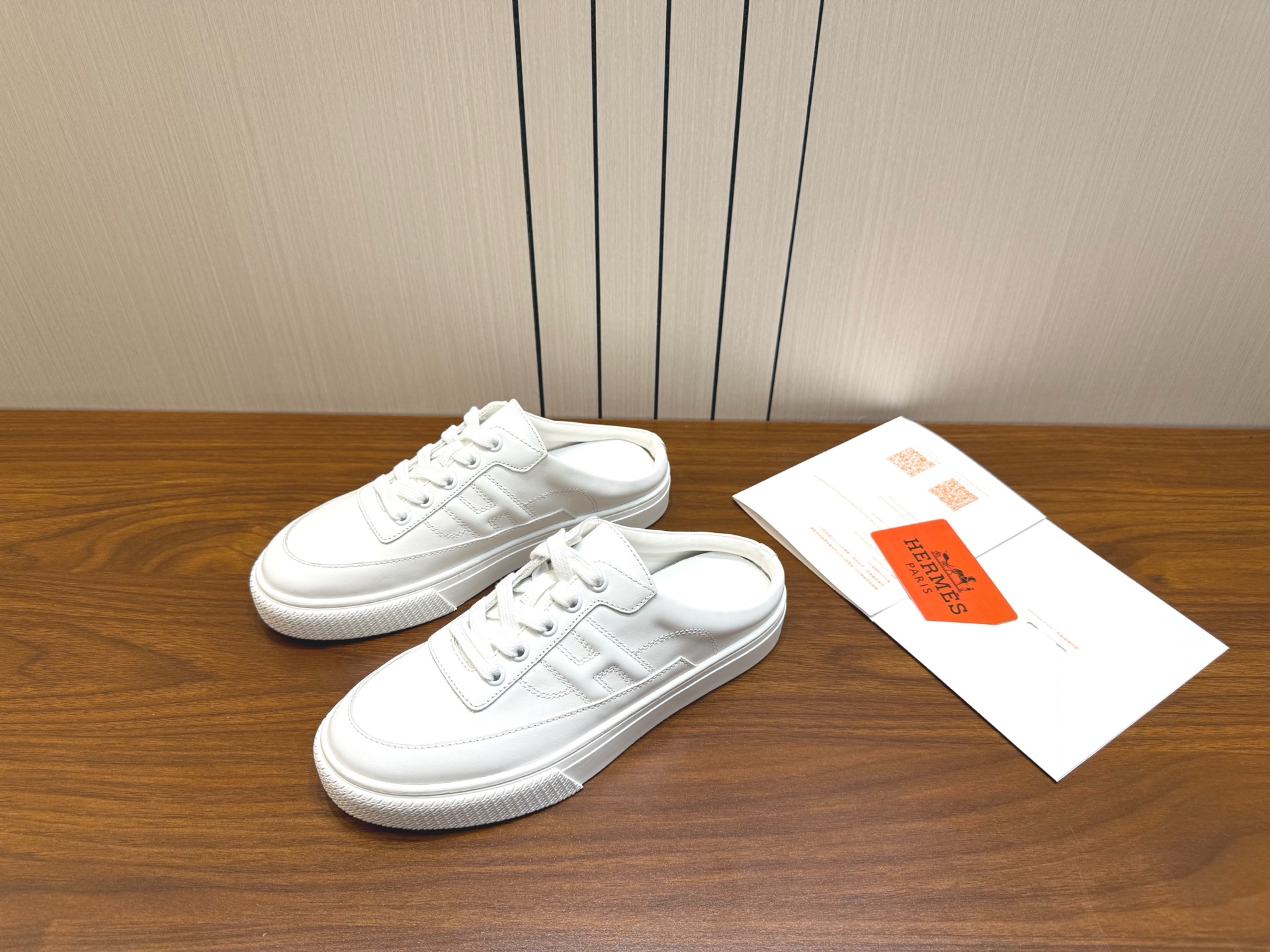 Hermes 에르메스 클래식 커플 운동화 뮬 스니커즈 신발