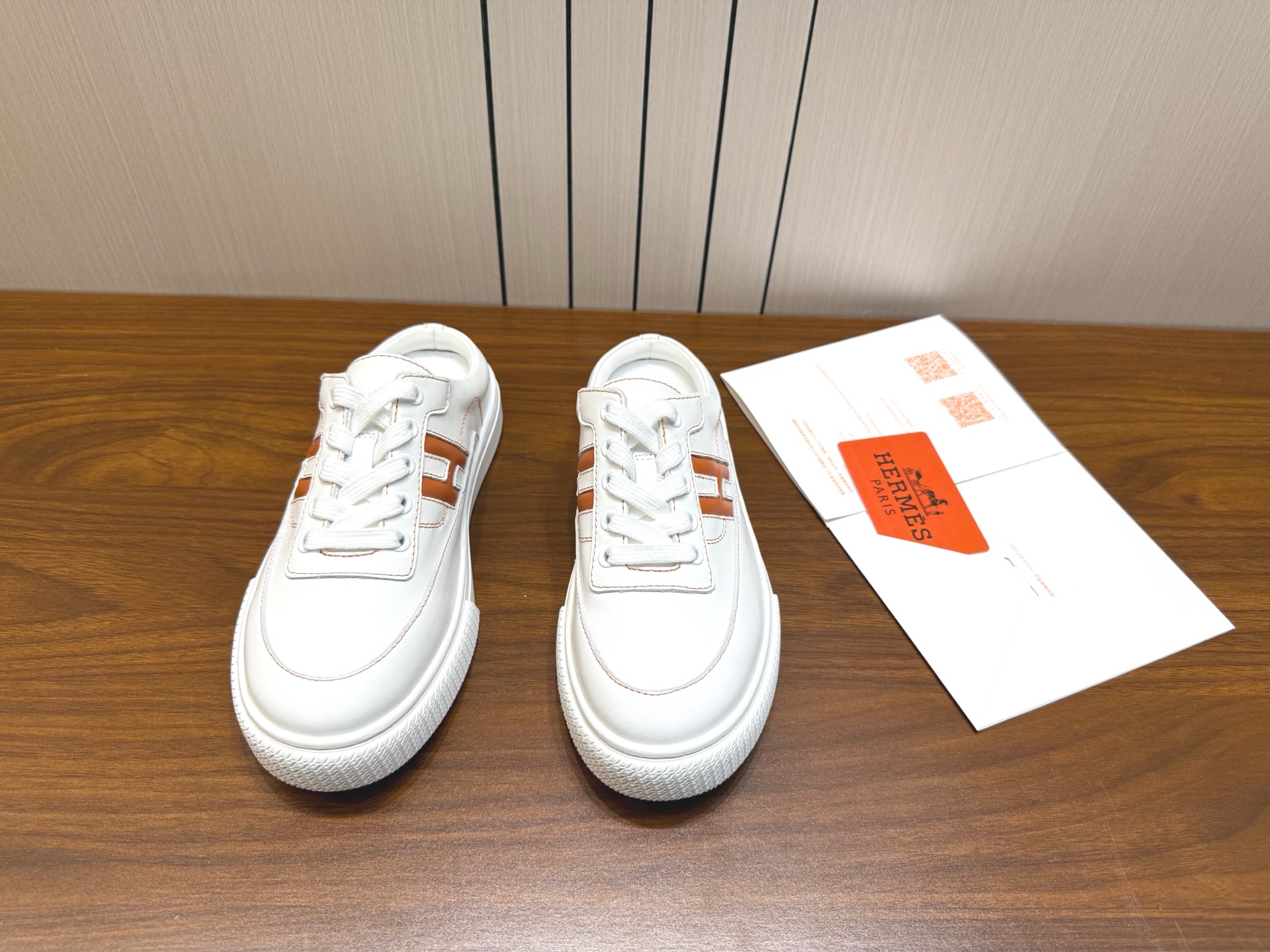 Hermes 에르메스 클래식 커플 운동화 뮬 스니커즈 신발