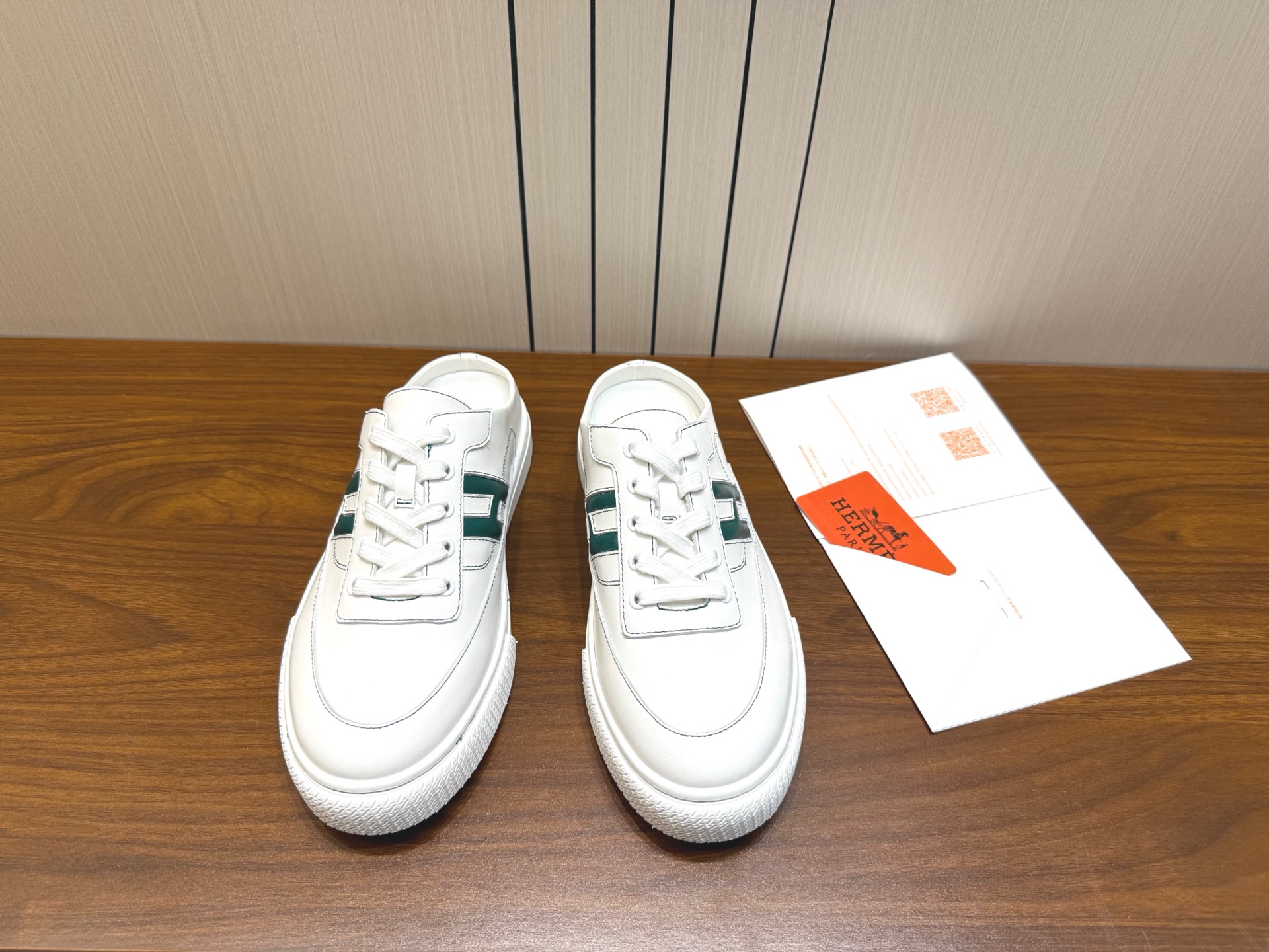 Hermes 에르메스 클래식 커플 운동화 뮬 스니커즈 신발