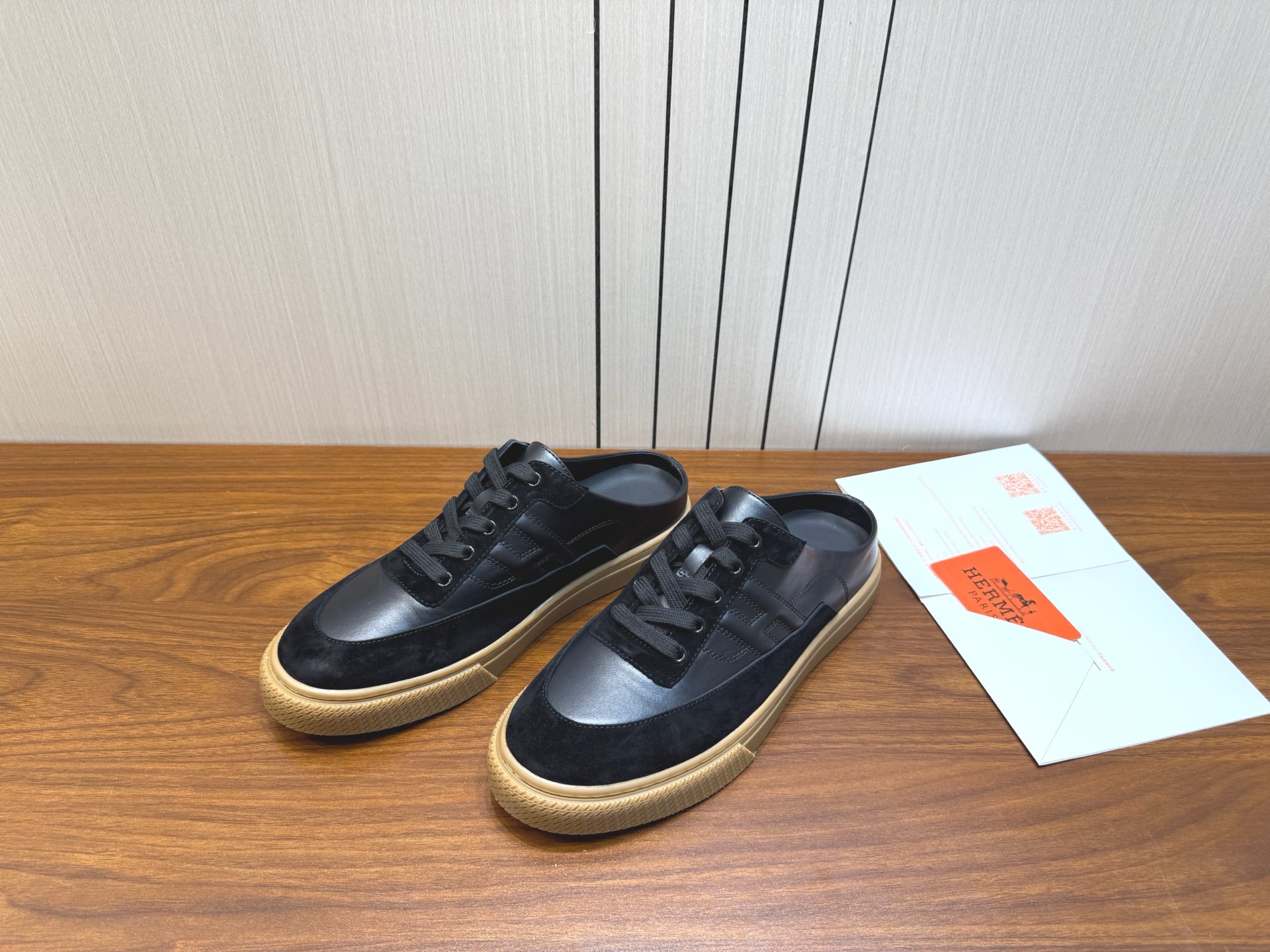 Hermes 에르메스 클래식 커플 운동화 뮬 스니커즈 신발