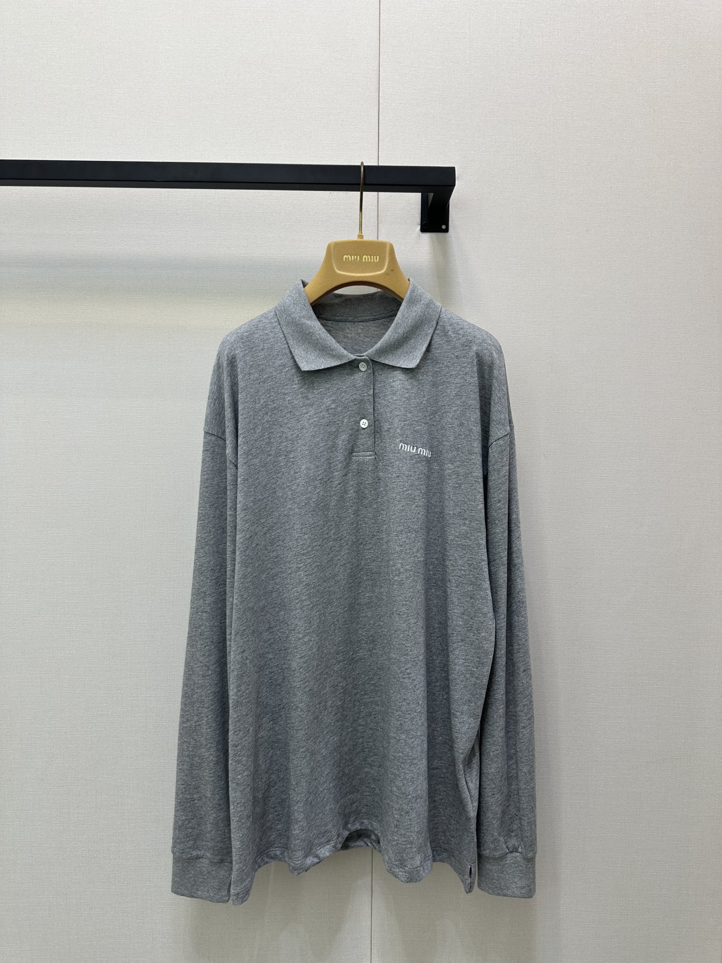 MiuMiu 미우미우 긴팔 폴로셔츠 + 반바지 세트 의류