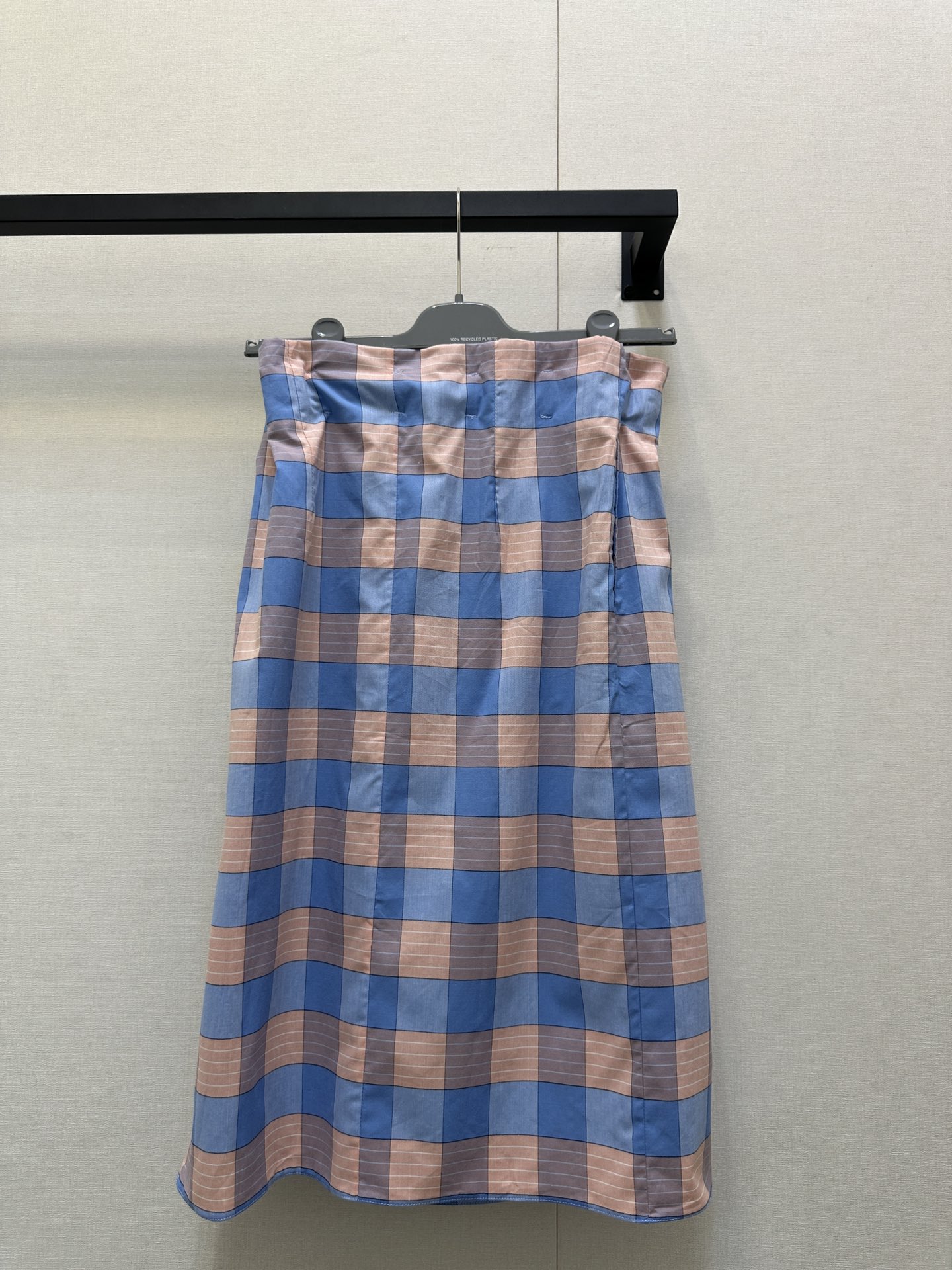 Prada 프라다 체크 벌룬 하프 스커트 치마 의류