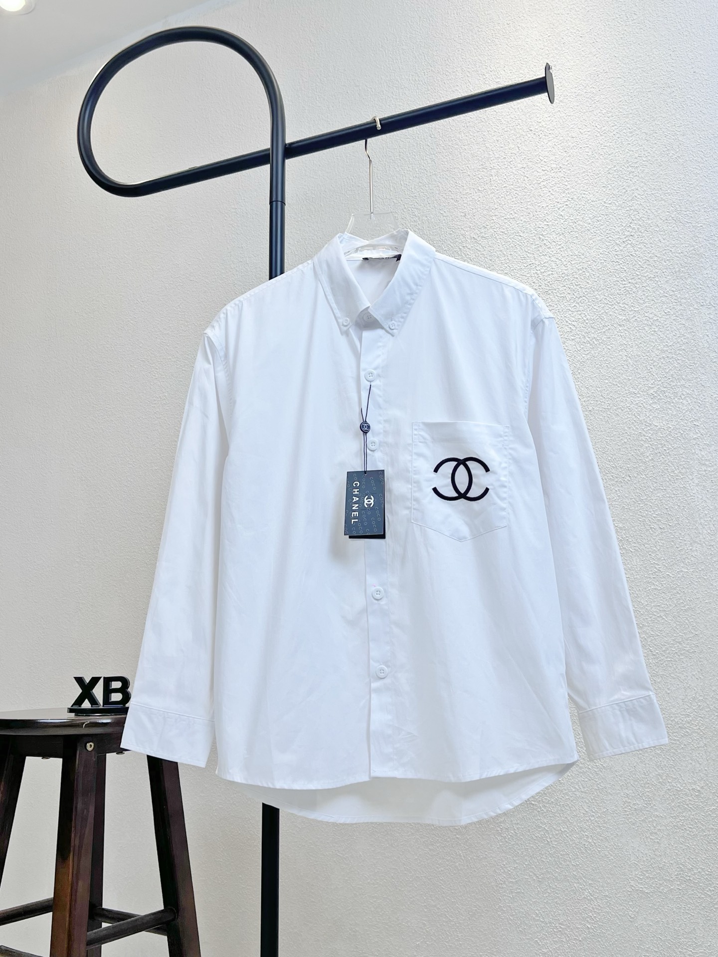 CHANEL 샤넬 포켓 로고 레터링 셔츠 의류