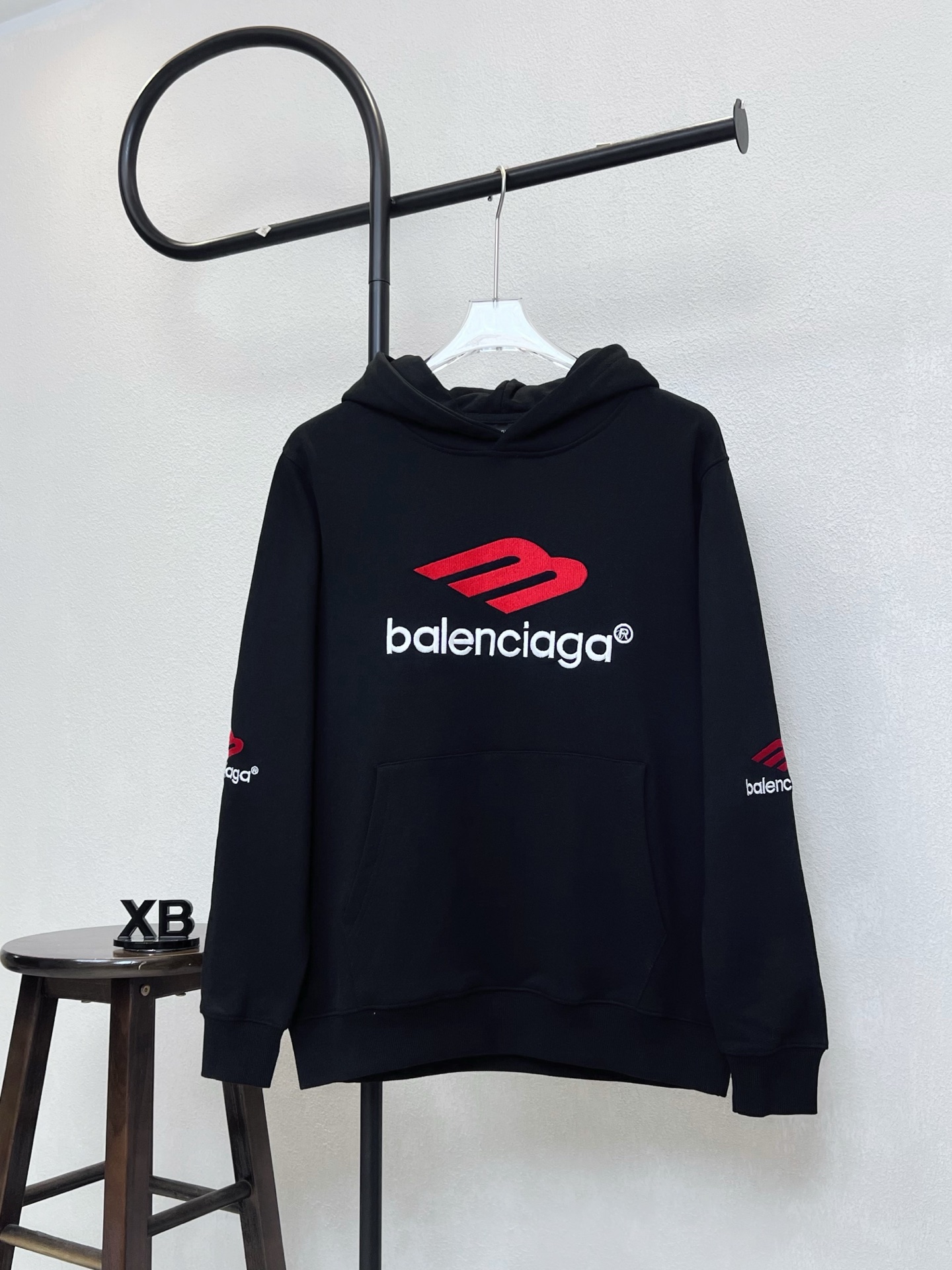 Balenciaga 발렌시아가 3M 로고 자수 후드티 의류