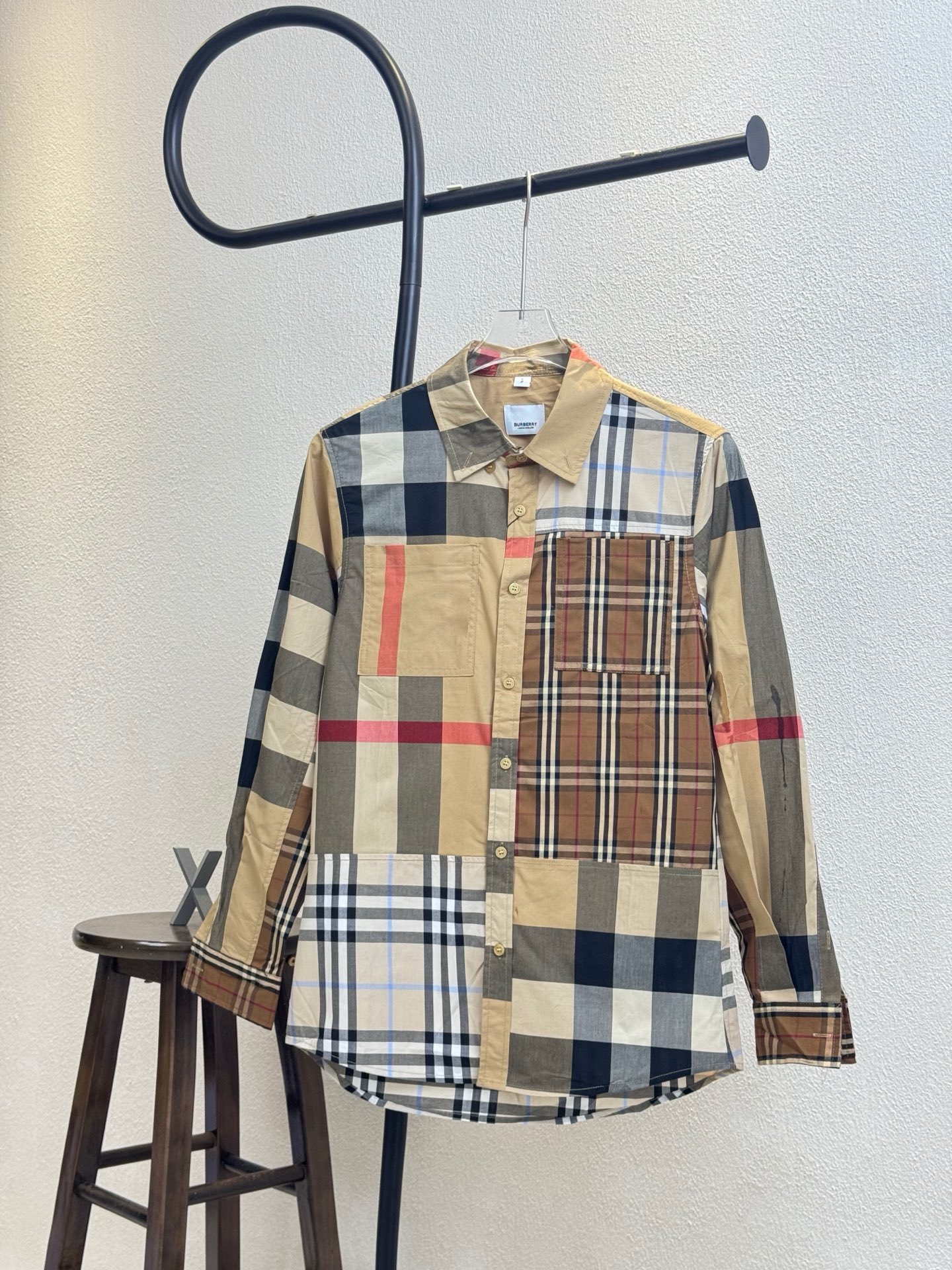 Burberry 버버리 스플릿 체크 셔츠 의류