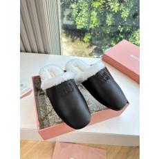 miumiu 미우미우 수입 양모 슬리퍼 신발