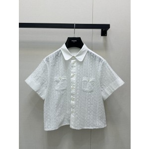 Celine 셀린느 레이스 자수 블라우스 셔츠 의류