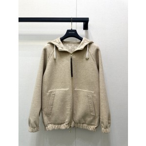 Louis Vuitton LV 루이비통 오트밀 컬러 모노그램 후드 집업 재킷 의류