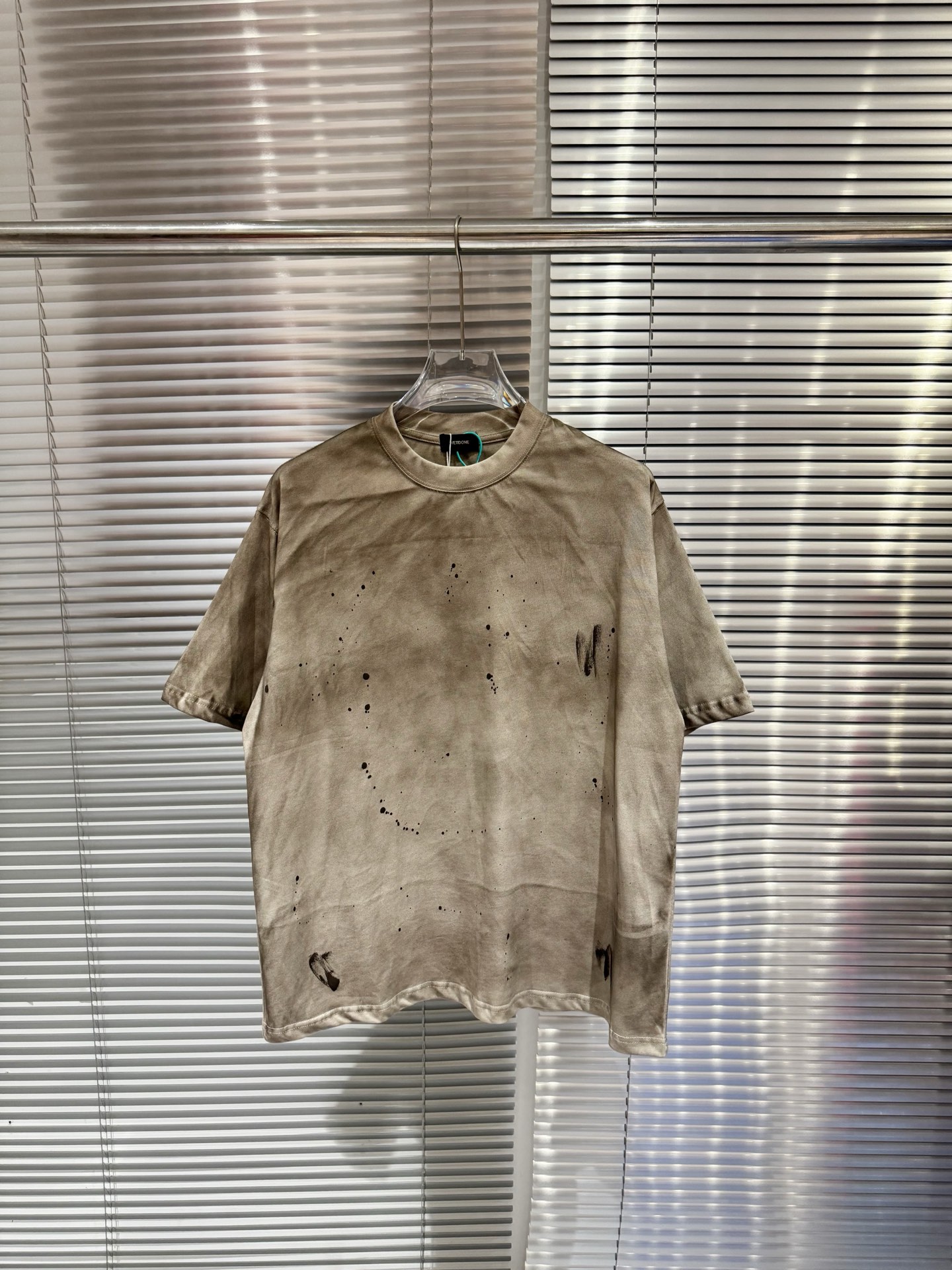 WE11DONE 웰던 빈티지 워싱 반팔 티셔츠 의류