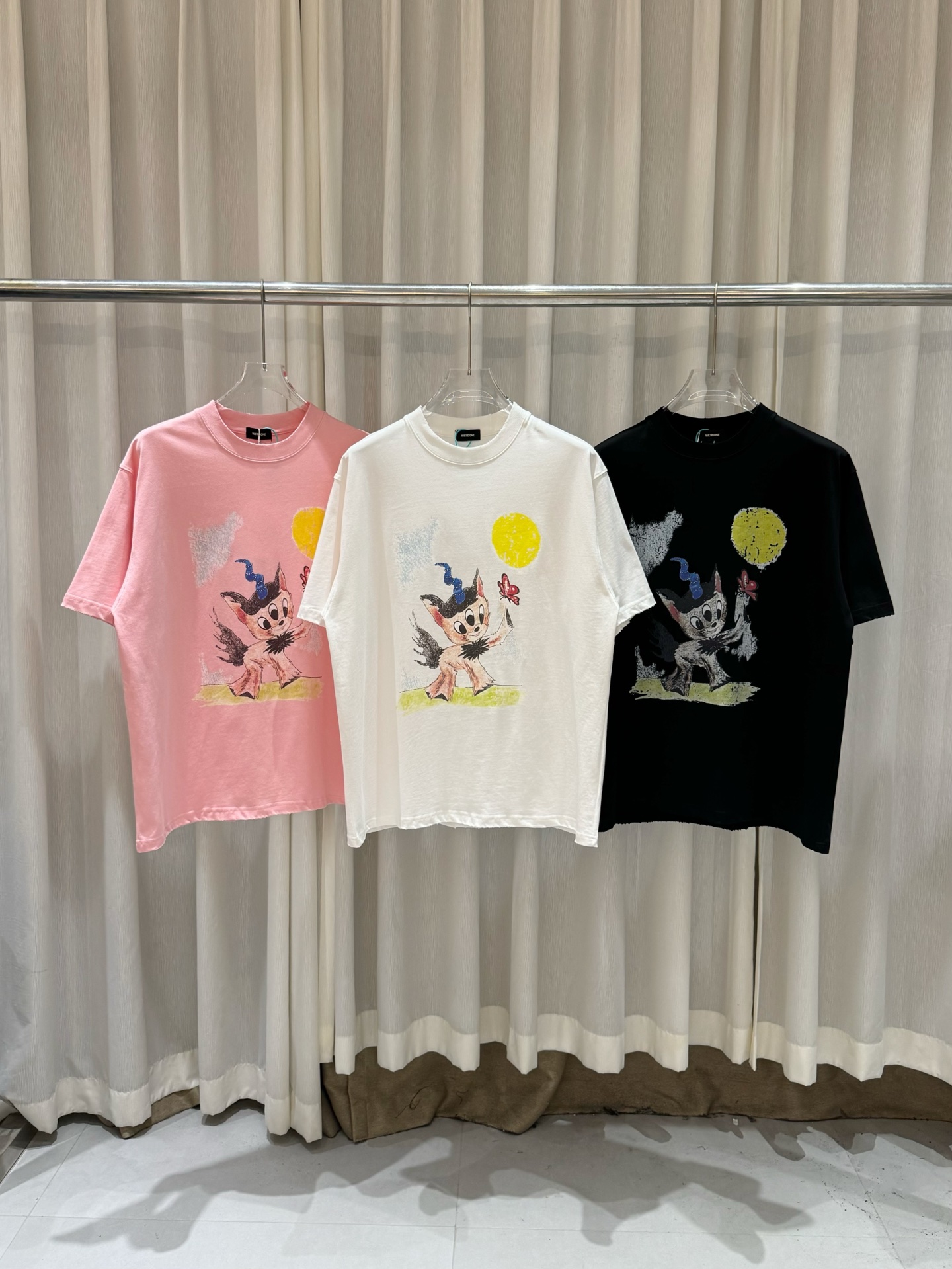 WE11DONE 웰던 반팔 티셔츠 의류