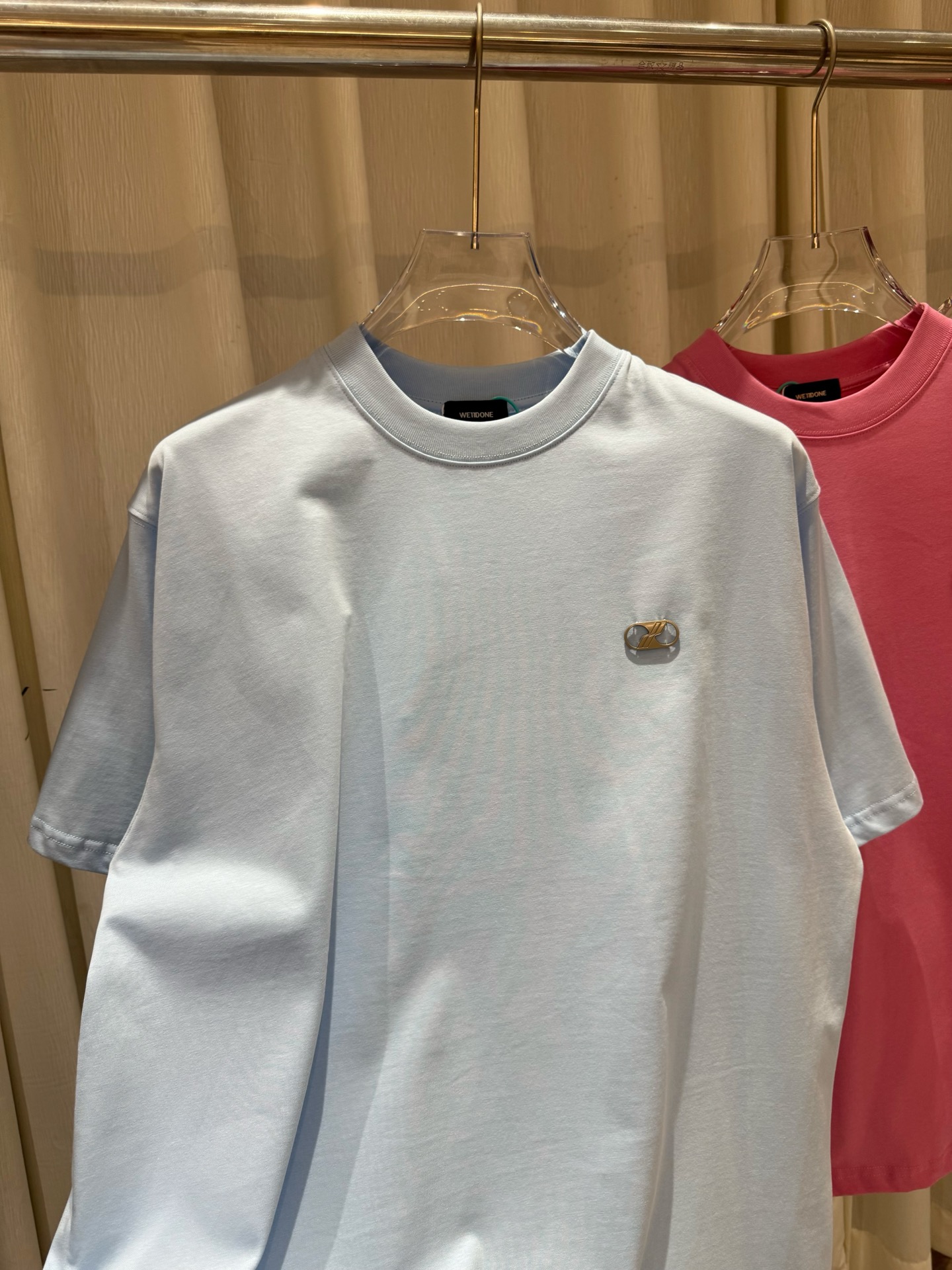 WE11DONE 웰던 반팔 티셔츠 의류