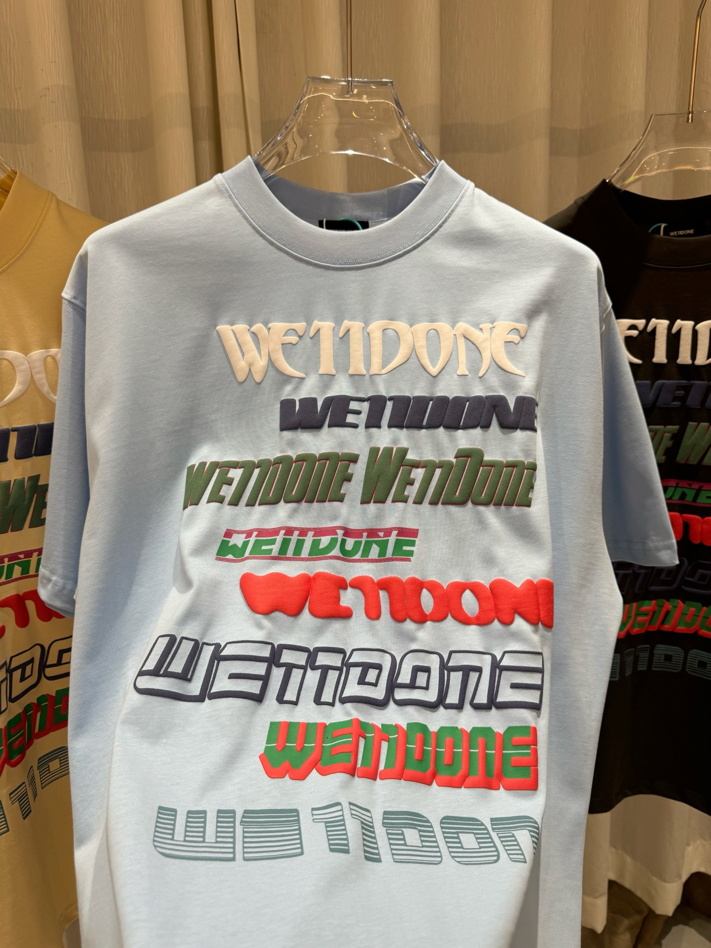 WE11DONE 웰던 반팔 티셔츠 의류