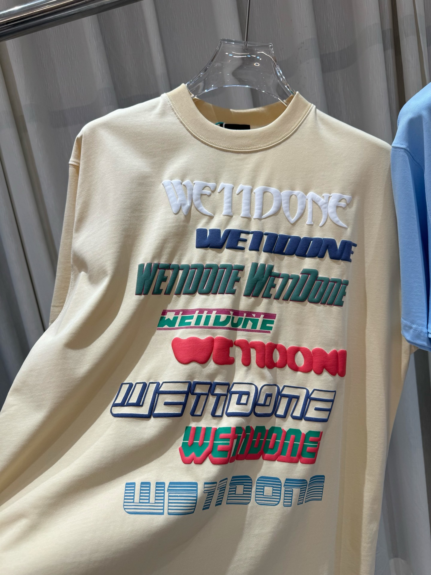 WE11DONE 웰던 반팔 티셔츠 의류