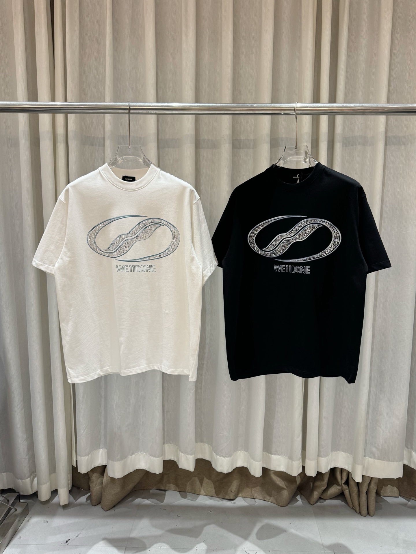 WE11DONE 웰던 반팔 티셔츠 의류