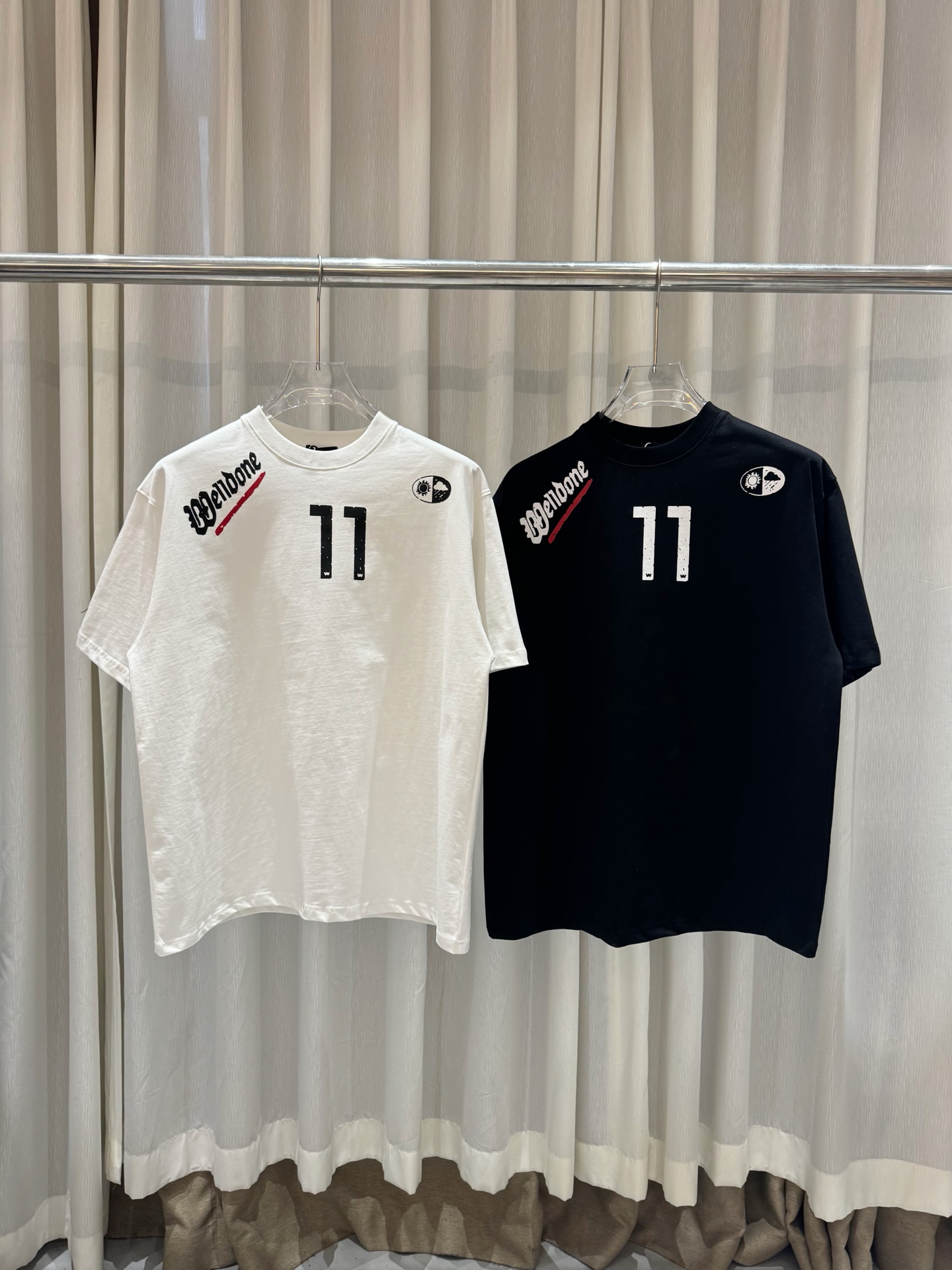 WE11DONE 웰던 반팔 티셔츠 의류