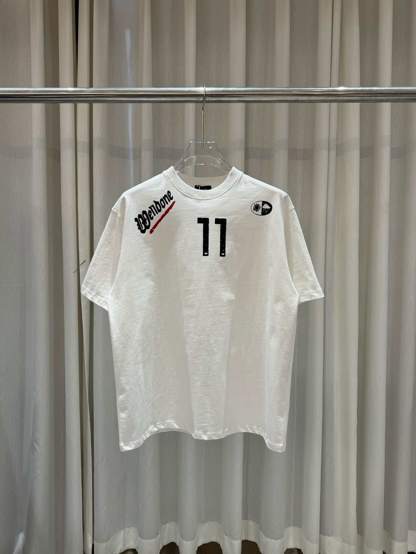 WE11DONE 웰던 반팔 티셔츠 의류