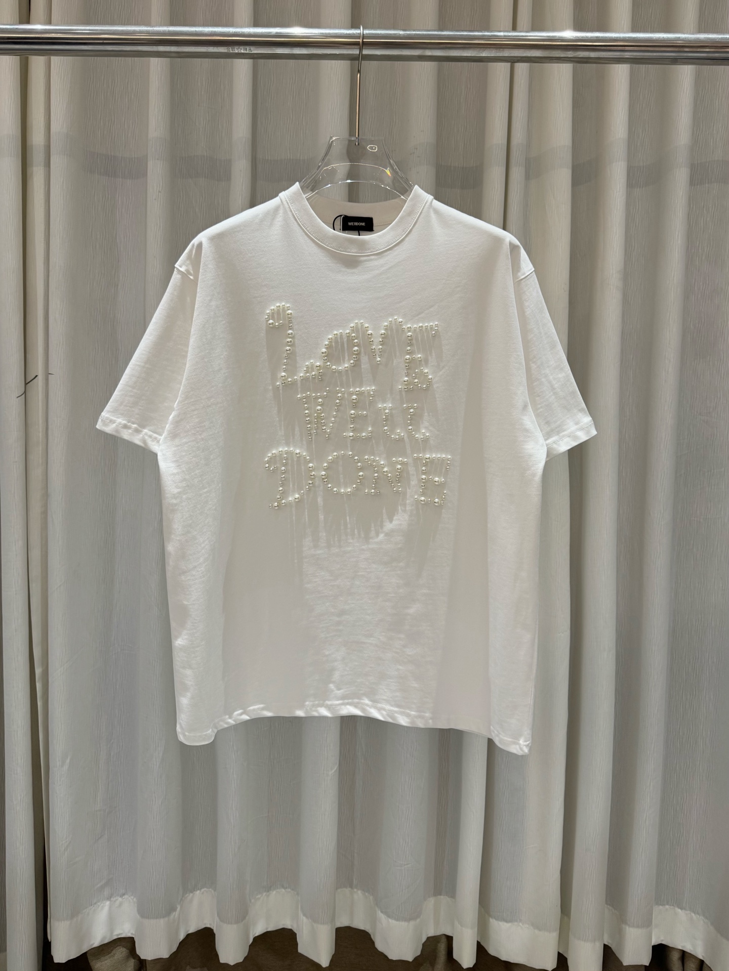 WE11DONE 웰던 반팔 티셔츠 의류