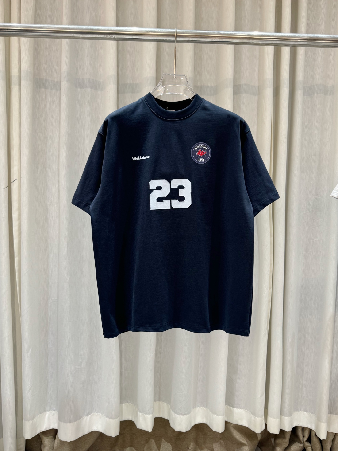 WE11DONE 웰던 반팔 티셔츠 의류