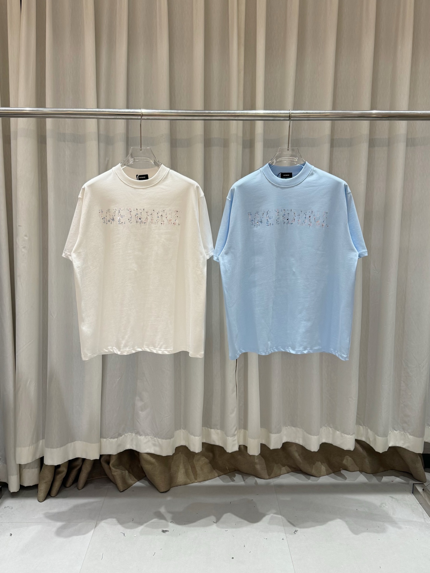 WE11DONE 웰던 반팔 티셔츠 의류