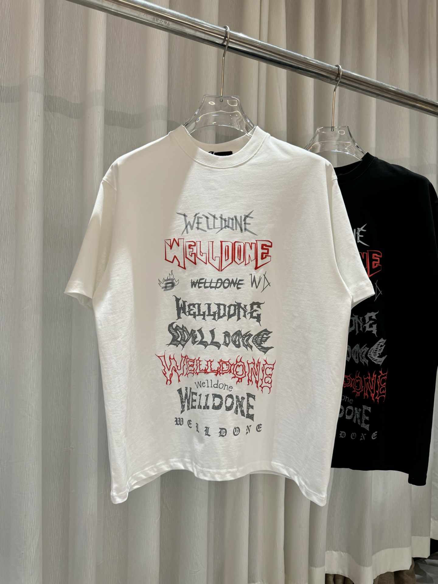 WE11DONE 웰던 반팔 티셔츠 의류