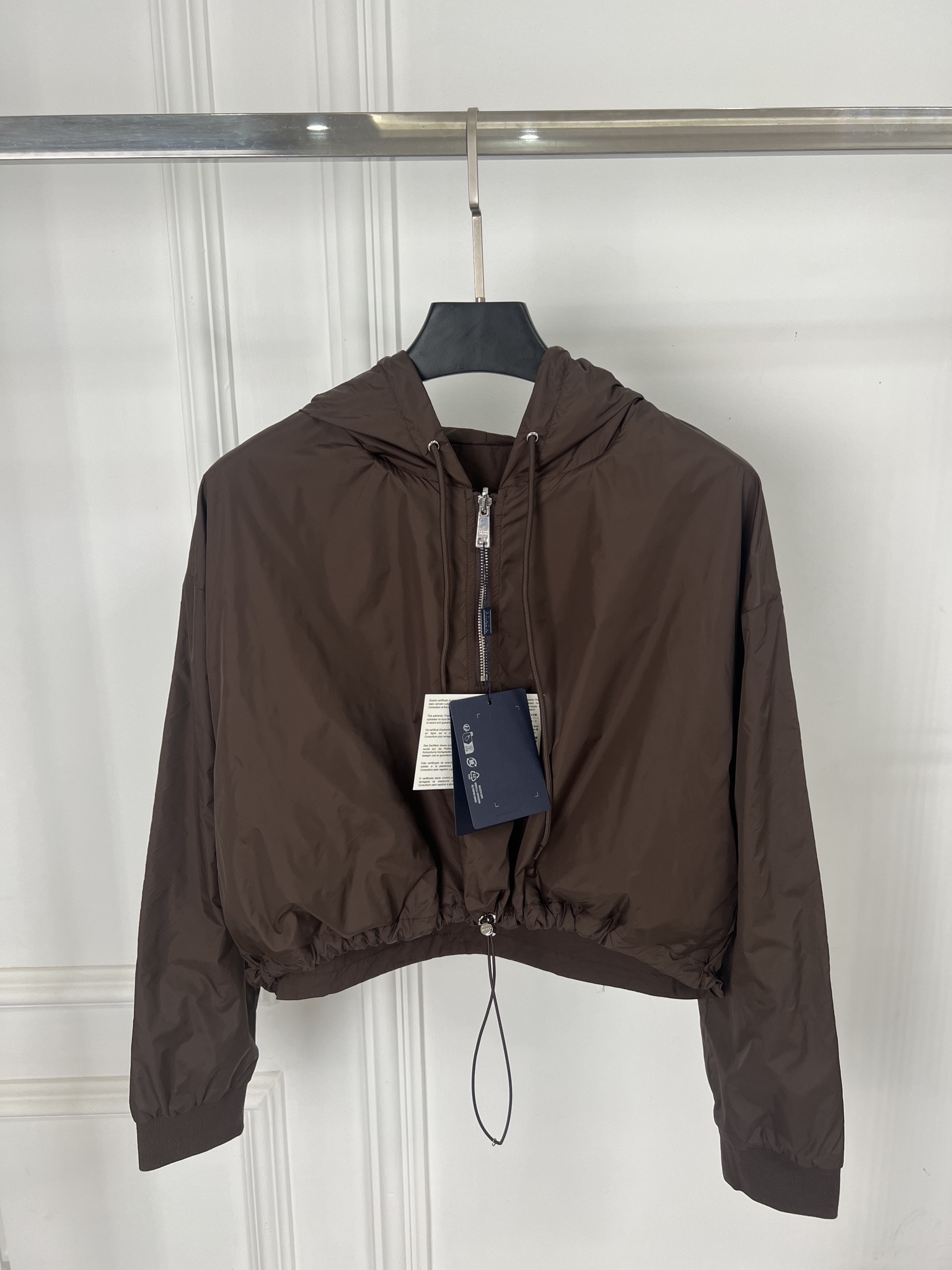 PRADA 프라다 양면 후드 숏자켓 의류