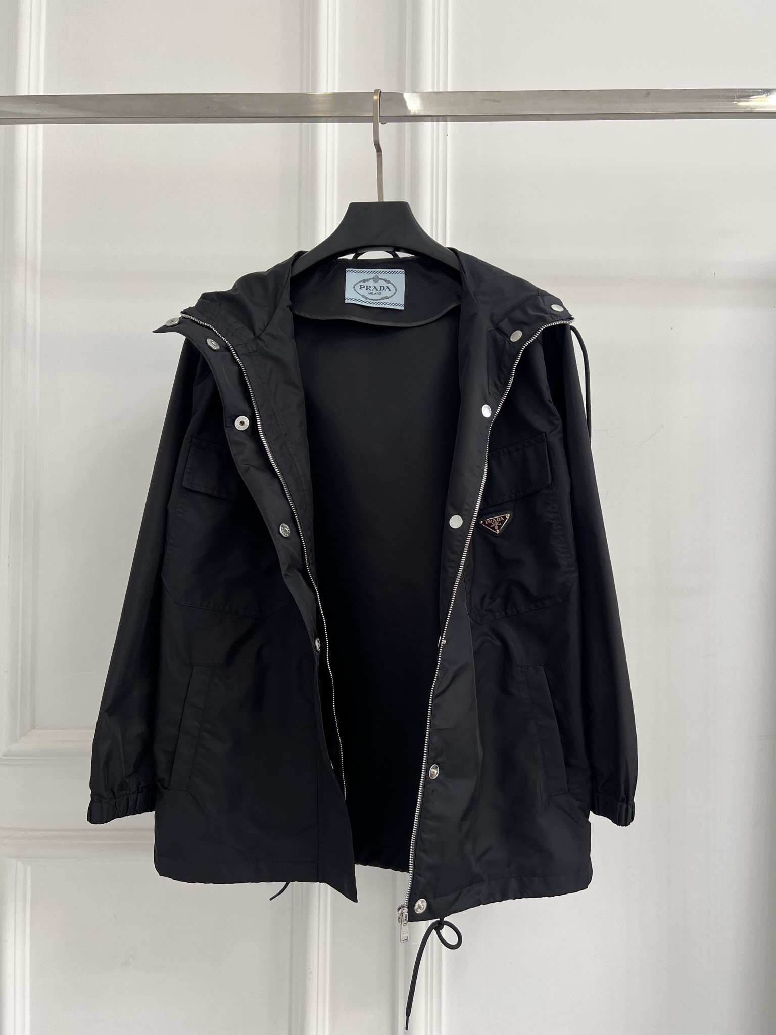 PRADA 프라다 벨트 후드 재킷 점퍼 의류