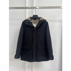Burberry 버버리 격자 후드 퀼팅 패딩 의류