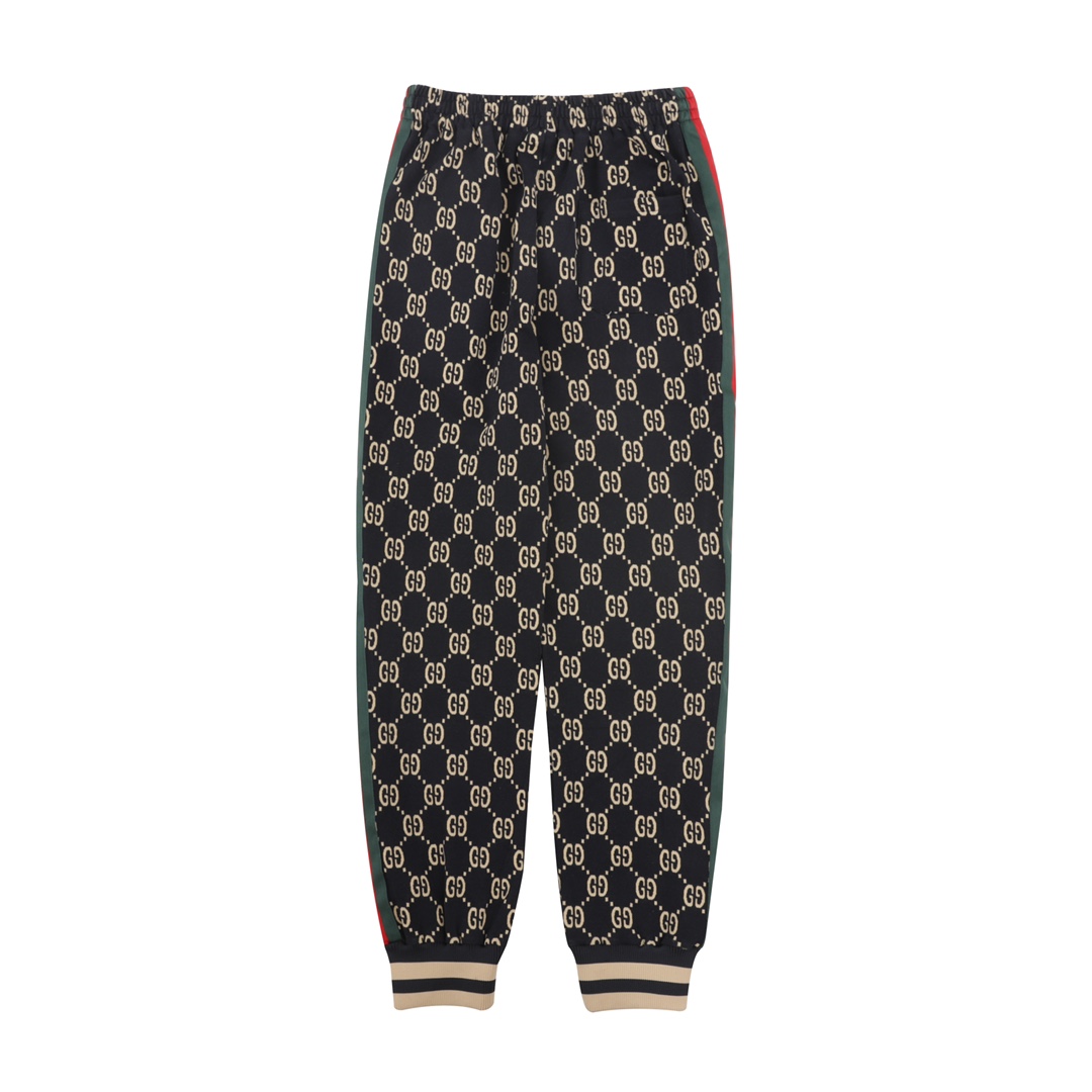 GUCCI 구찌 쟈가드 전판 로고 바지 트레이닝 팬츠 의류