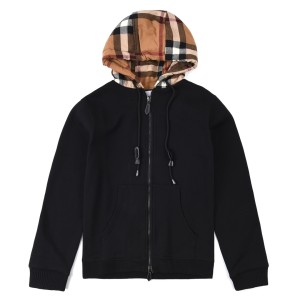 Burberry 버버리 후드 체크 패치 집업 재킷 의류